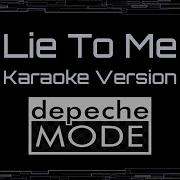 Depeche Mode Lie To Me CC Karaoke Instrumental UVR