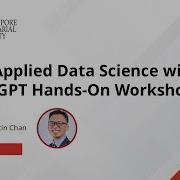SAS Applied Data Science With ChatGPT Hands On Workshop 23 June