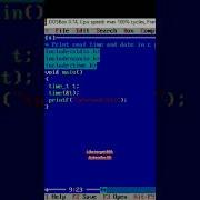 C Program To Print Real Time And Date See Full Video On Channel If No Showing