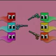 Pistol Arena 20 Squares 1 Gun Square League 2d Animation