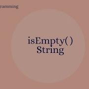 String IsEmpty Method In Java