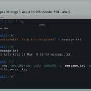 Symmetric Encryption With OpenSSL VM To VM Complete Hands On Tutorial