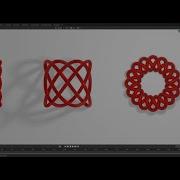 Lissajous Curve Knot And Parametric Torus Knot Blender Geometry Nodes Experiment 11