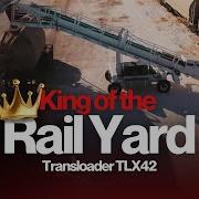 King Of The Rail Yard Schnell Industries TLX42 Transloading Conveyor
