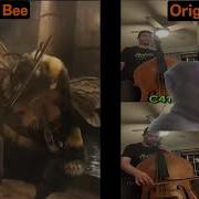 Fat Bee Playing Violin Original Vs Bee C418 Aria Math Bee Version