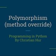 Python Polymorphism