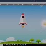 CSS Flying Rocket Animation Using Animation Property