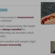 Errors In Sampling And Data Collection