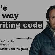 DHH S New Way Of Writing Code