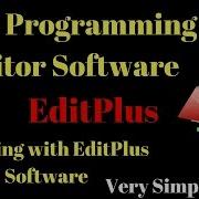Working With EditPlus Software