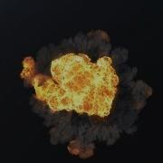 Unbelievable Large Explosion Simulation Fume FX