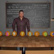 Sorting Algorithms Chapter 2 Selection Sort 3D Animation