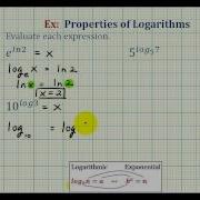 Ex Evaluate Exponential Expressions With Logarithmic Exponents