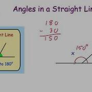 Angles In A Straight Line Corbettmaths