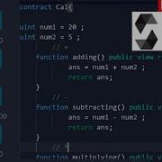 Solidity Basic Calculator Solidity Tutorial SmartContract Dappcode