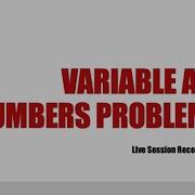 Session 3 Variable And Number Problems