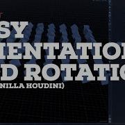 Houdini Easy Orientation And Rotation With Attribute Adjust Vectors