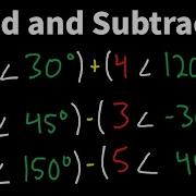 How To Add And Subtract Polar Coordinates In The Phasor Domain AC Circuit Analysis