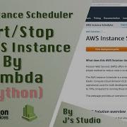 PYTHON AWS Start Stop EC2 And RDS Instance By AWS Lambda