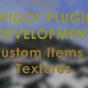 Minecraft Spigot Plugin Custom Items And Custom Textures