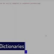 Programming Essentials In Python Module 4 Dictionaries