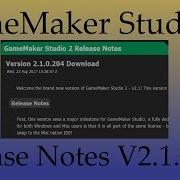 GameMaker Studio 2 Release Notes August 23rd 2017