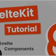 SvelteKit Crash Course Tutorial 3 Svelte Components Refresh
