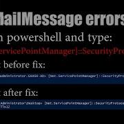 How To Fix Send MailMessage Errors In PowerShell Windows Shorts
