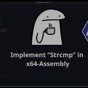 Как собрать функцию Strcmp на чистом ассемблере X86 64