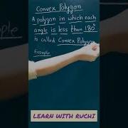 What Is A Convex Polygon Shorts Youtube Shorts Shorts Youtubeshorts Learnwithruchi