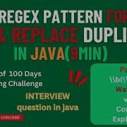 Regex Patter F R Consecutive Duplicate Words In தம ழ Java Explained DinaTechy Java Regex