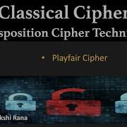 Cryptography Transposition Cipher Playfair Cipher