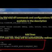 Debian 6 0 6 Server Apache2 Auto Redirect Http To Https Third See Description Below