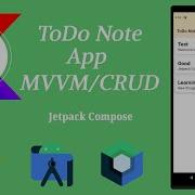 How To Make A MVVM Clean Architecture ToDo Note App CRUD In Jetpack Compose Android Make It Easy