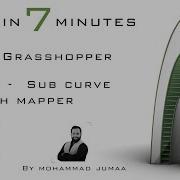 Урок по Grasshopper за 7 минут Пример 146 Подкривая Графический маппер