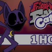 INSOMNIAC FNF 1 HOUR SONG Perfect Loop VS Catnap V2 Poppy Playtime Chapter 3 Smiling Critters