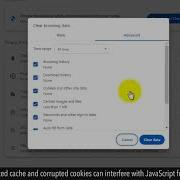 How To Fix A Javascript Error In Windows 10