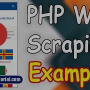 Web Scraping PHP Simple HTML DOM Parser 2023 Day 1