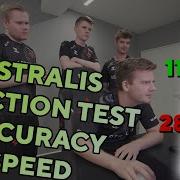 Astralis CS GO Players Device Magisk Dupreeh Bubzkji Test Reaction Time Speed And Accuracy