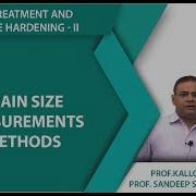 Grain Size Measurements Methods