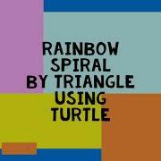 Rainbow Spiral Using Triangle In Turtle Python Turtle Animation