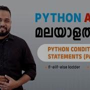 7 If Elif Else Ladder Python Malayalam Tutorial Python Full Course For Beginners To Advanced Level