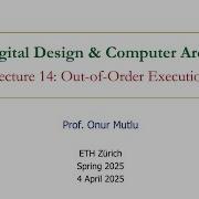 Digital Design And Computer Arch L14 Out Of Order Execution Spring 2025