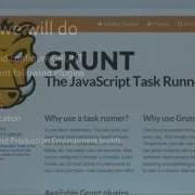 Introducing GRUNT The JavaScript Task Runner