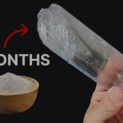 Growing A Huge Crystal From Epsom Salt