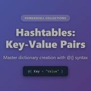 PowerShell Hashtables Tutorial Master Key Value Pairs With Syntax For Beginners
