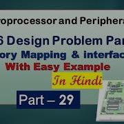 8086 Designing Problems Memory Mapping 8086