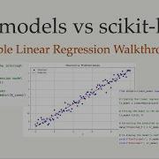 Statsmodels Or Scikit Learn Introduction To Simple Linear Regression With Python