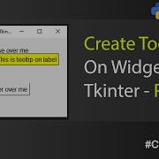Create Tooltips In Tkinter Python A Step By Step Guide