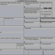 Пошаговое руководство по форме IRS 1099 OID скидка за первоначальный выпуск